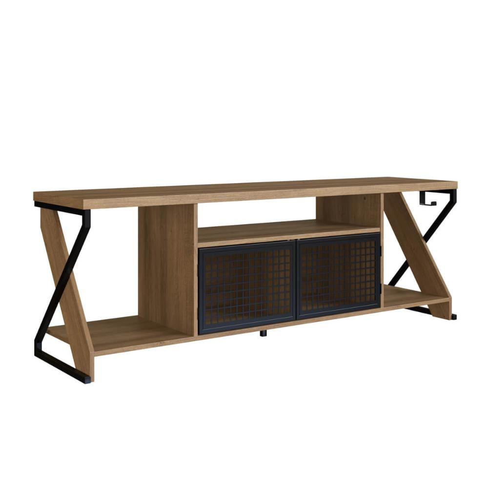 Rack Industrial para Tv até 60" com Led RGB  P1033 Mel