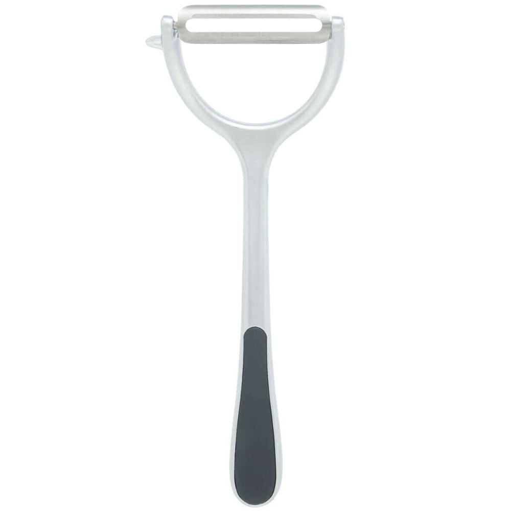 Kit 12 Descascadores Inox 18cm Wolff Legumes Restaurante Batata Frutas Antiderrapante