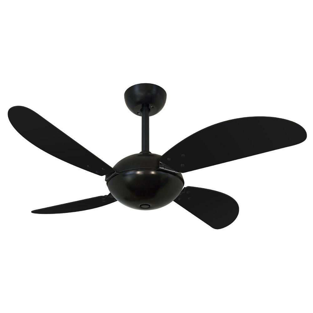 Ventilador De Teto Preto Air Office Preto 220V