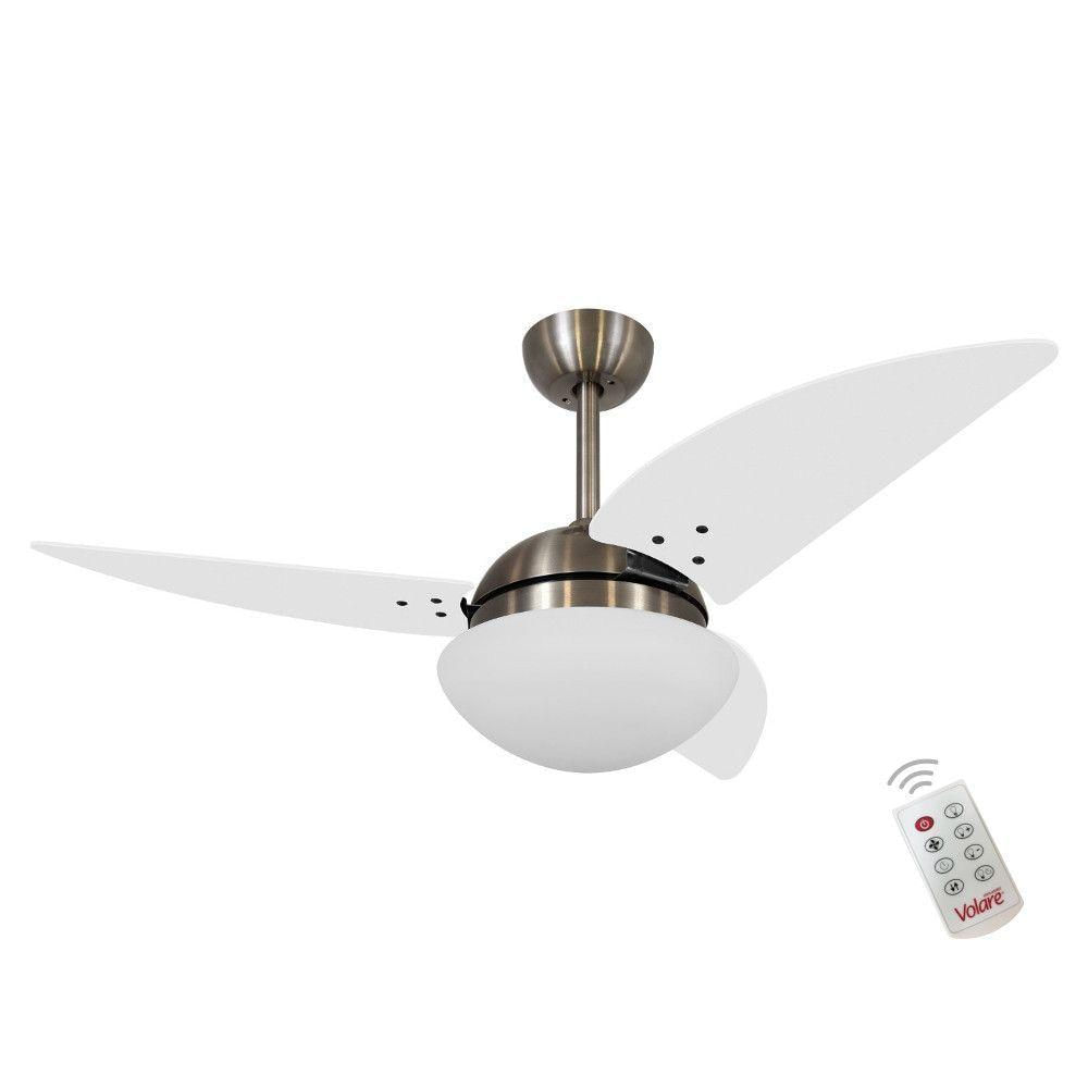 Ventilador Clear Branco 220V E Controle Remoto