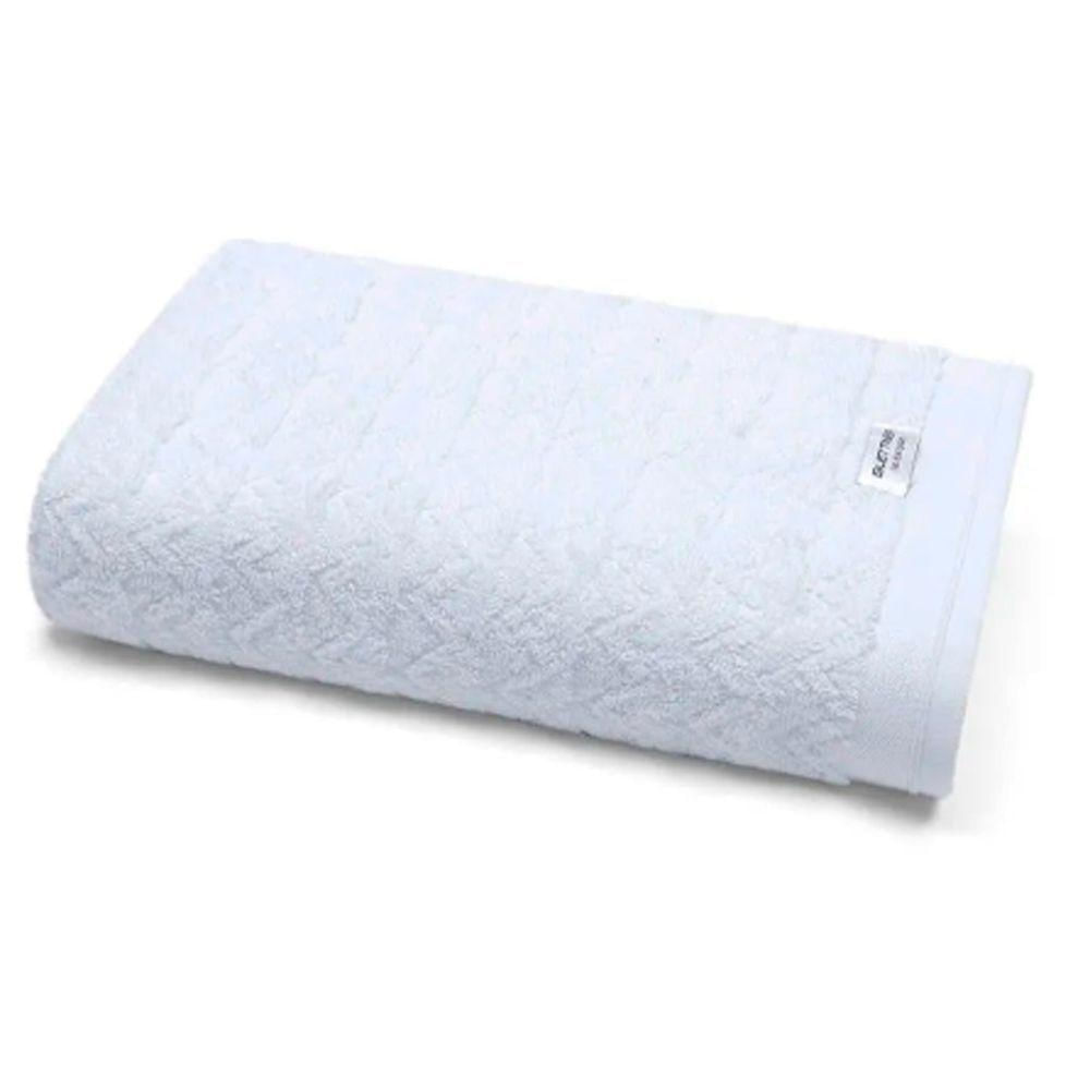 Toalha Banho Buettner Nobre 100% Algodão Fio Penteado Línea 70cm X 1,40m Branco