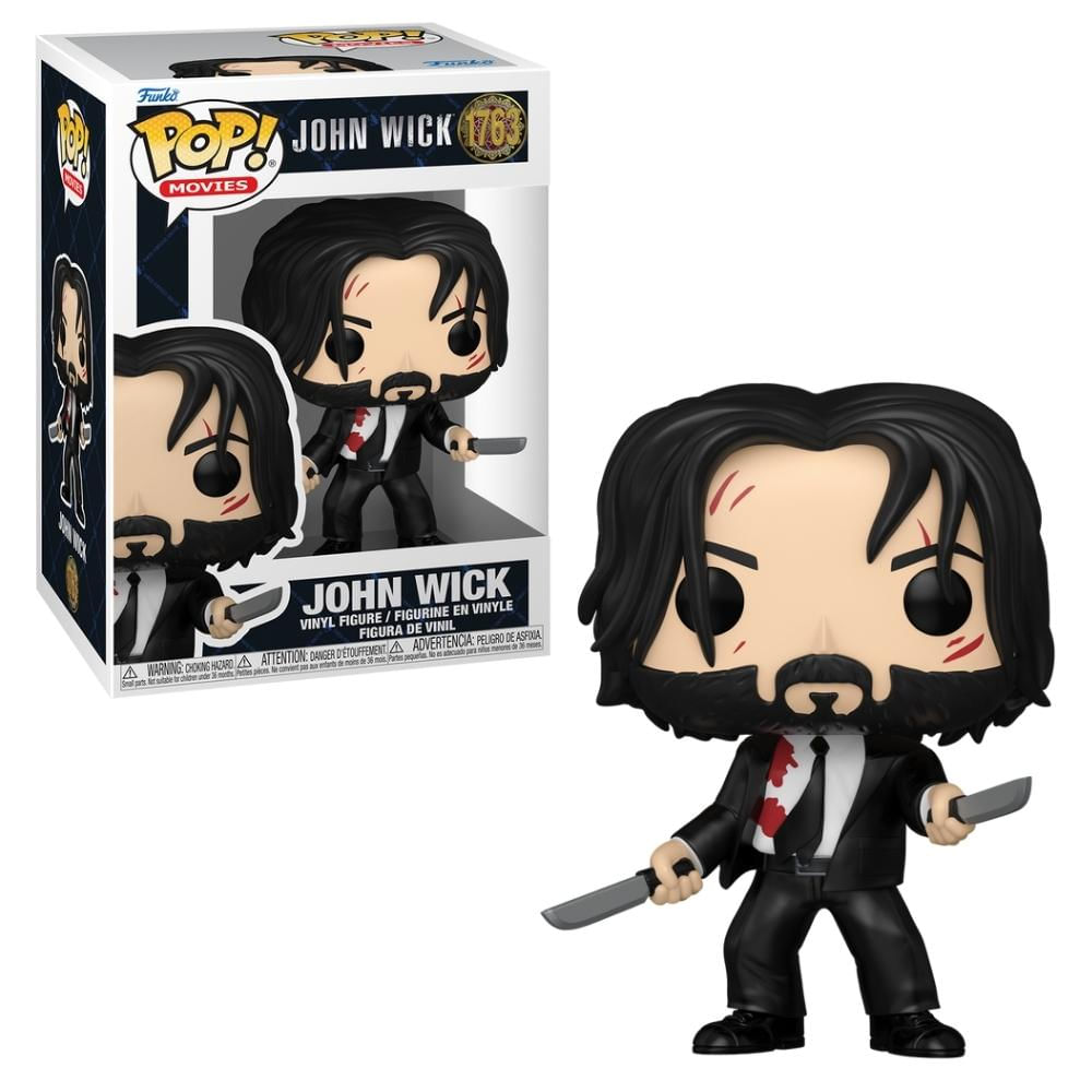Boneco Funko Pop! John Wick - John Wick com Duas Facas