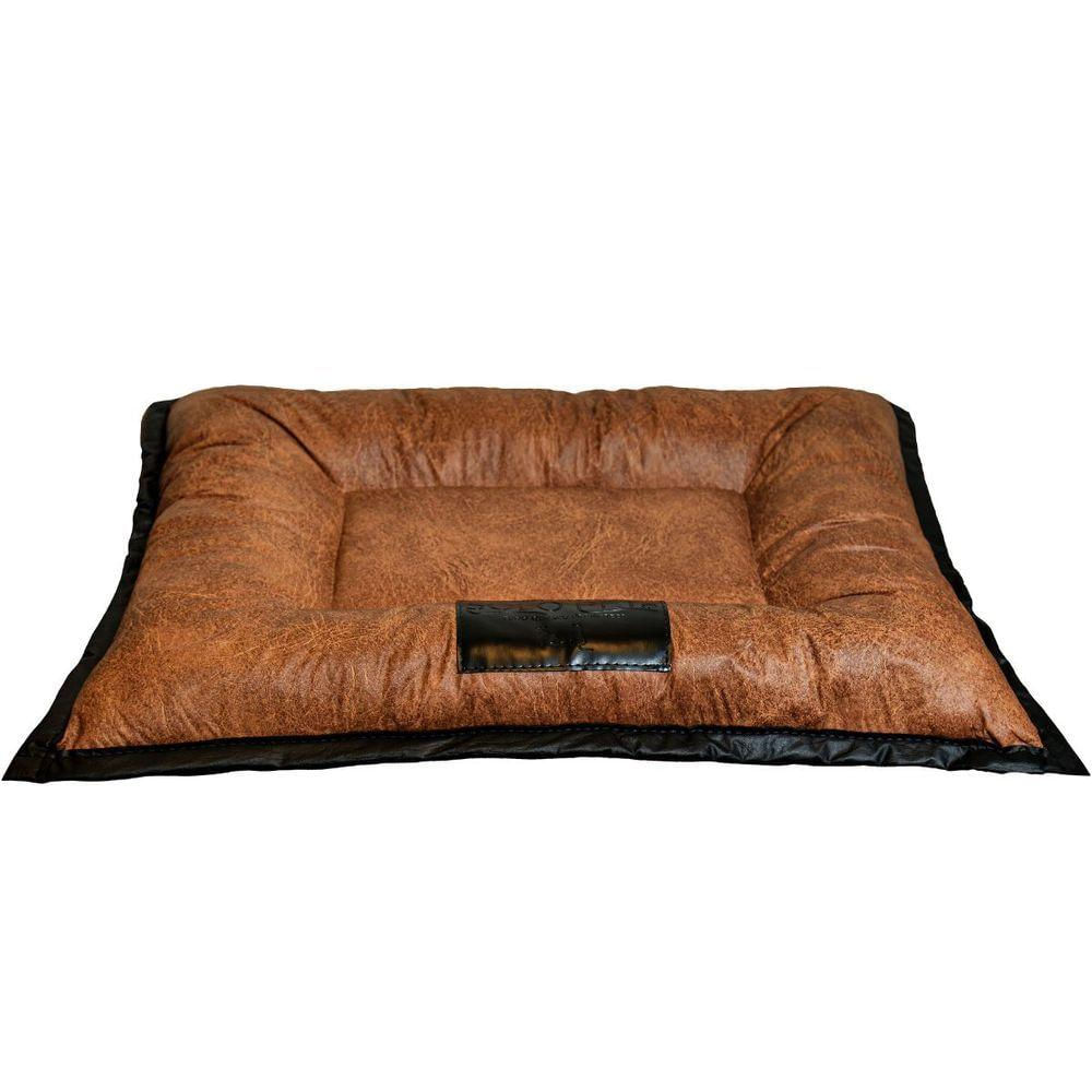 Cama Colchonete Pet Média Cachorro Gato Cor:peroba