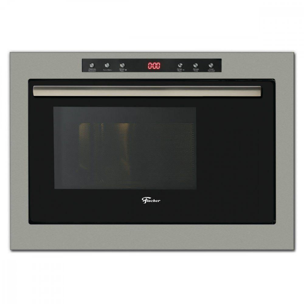 Forno Micro Ondas De Embutir Infinity 25 Litros Inox Fischer Inox 110V
