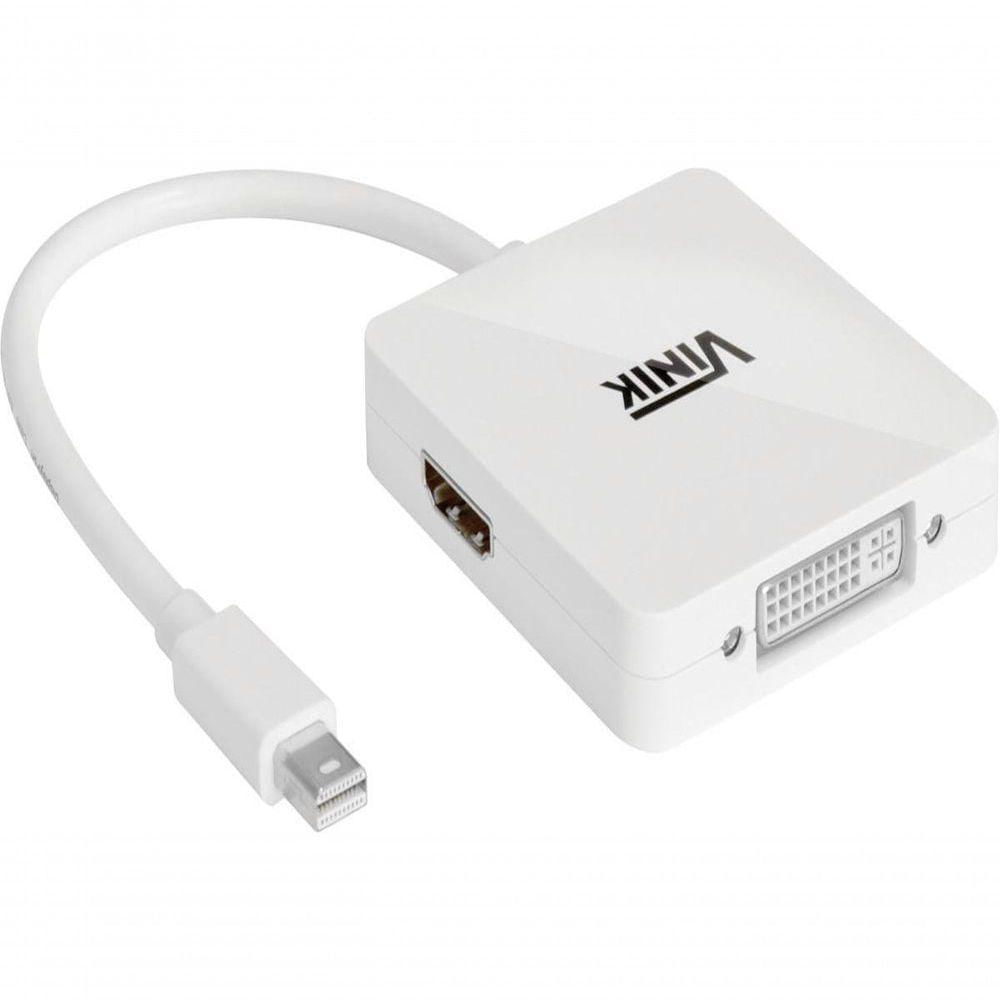 Adaptador Mini Dp X Dvi-hdmi-dp Mdp-3in
