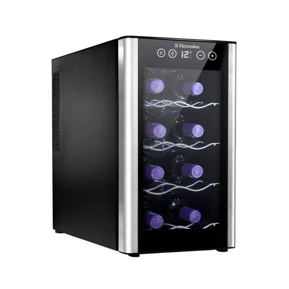 Adega de Vinhos Electrolux ACB08 8 Garrafas Preto Bivolt