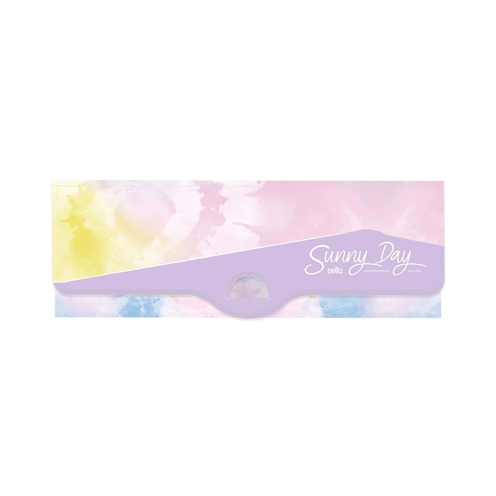 Estojo Teen Dello SunnyDay Day Estilo Tie Dye Lilás em Polipropileno