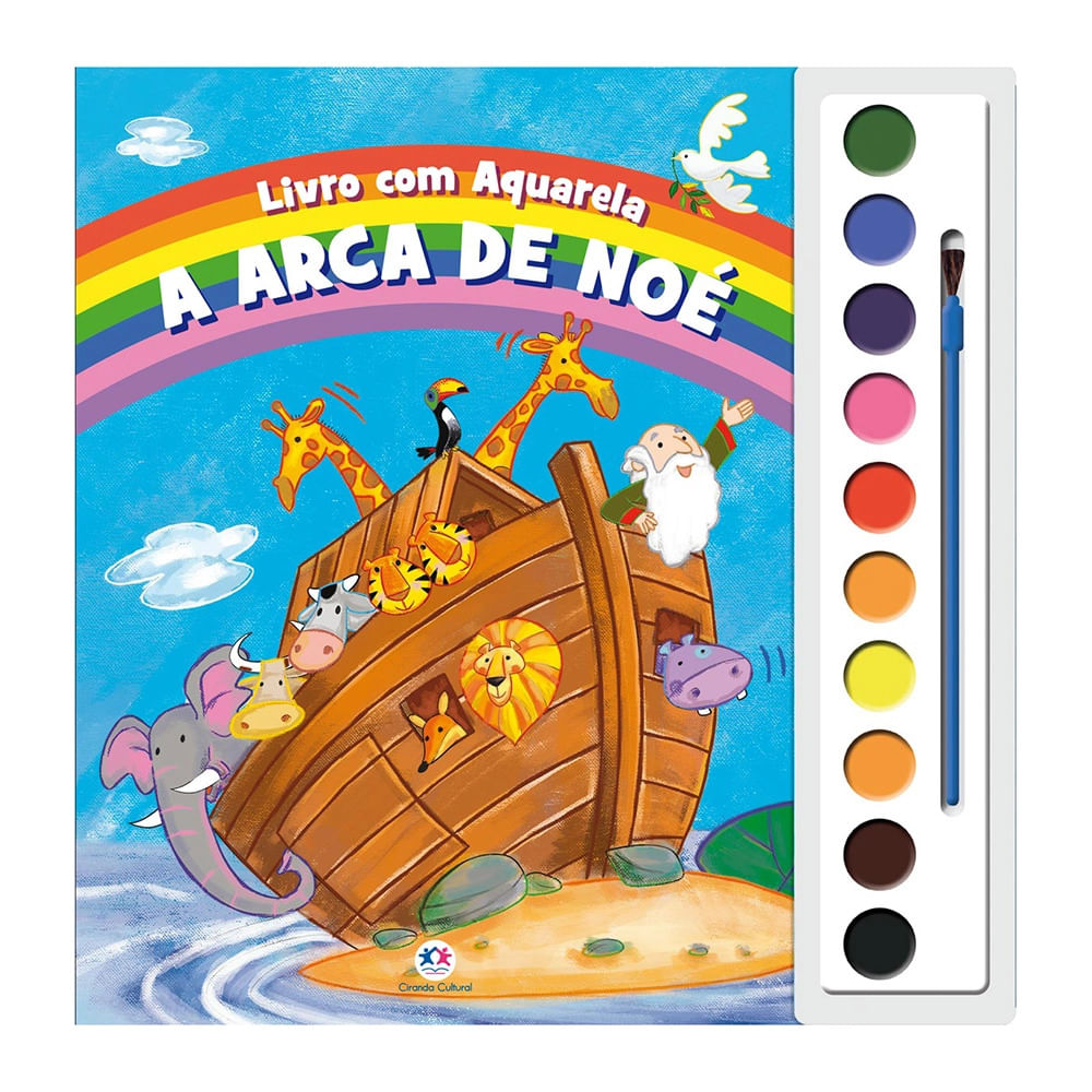 Livro Aquarela Ciranda Cultural Arca de Noé
