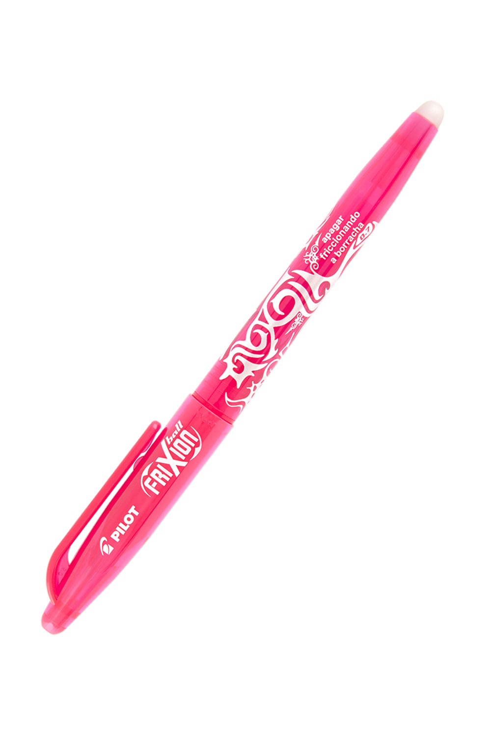 Caneta Esferográfica Pilot Frixion Escreva e Apaga 0.7mm Rosa