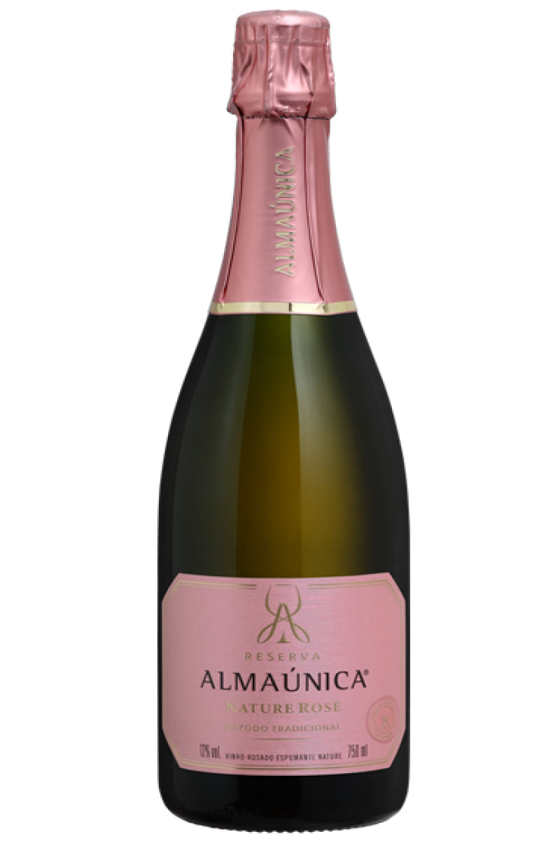 Espumante Nature Rosé Almaúnica 750ml