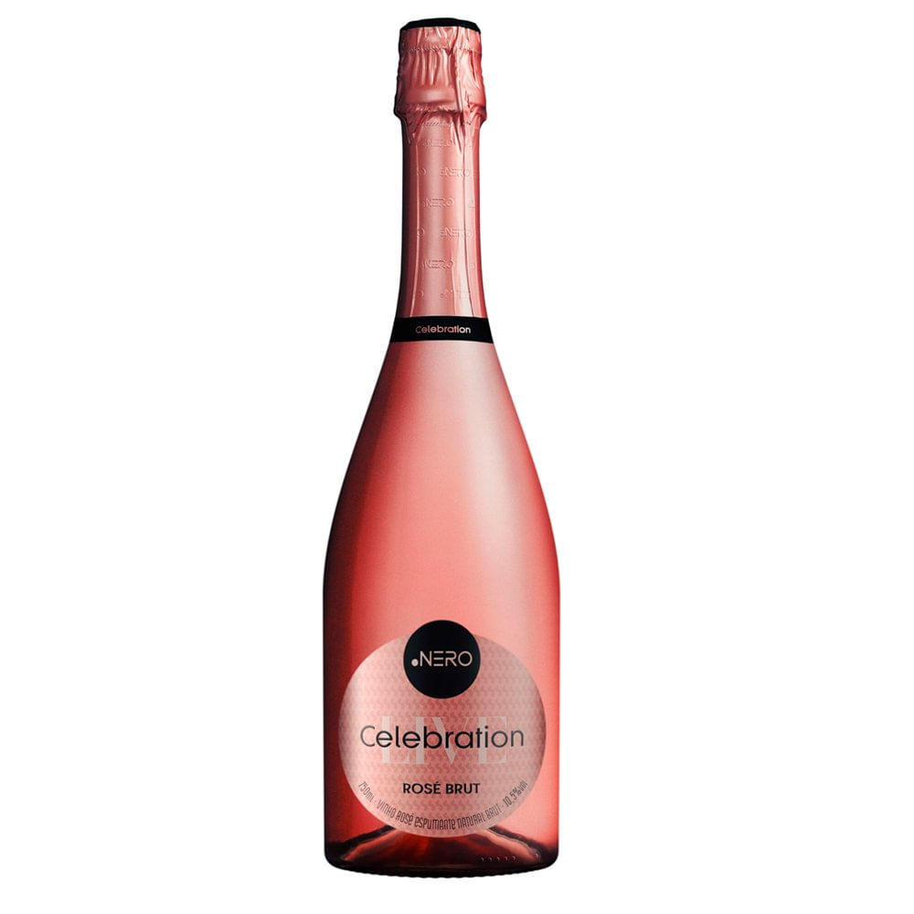 Espumante Brut Rosé Celebration Live Ponto Nero 750ml