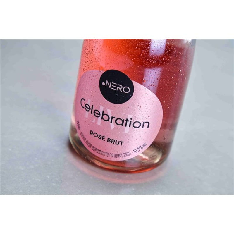 Espumante Brut Rosé Celebration Live Ponto Nero 750ml