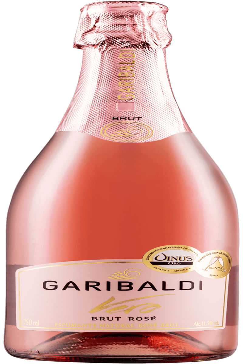 Espumante Brut Rosé Vero Garibaldi 750ml