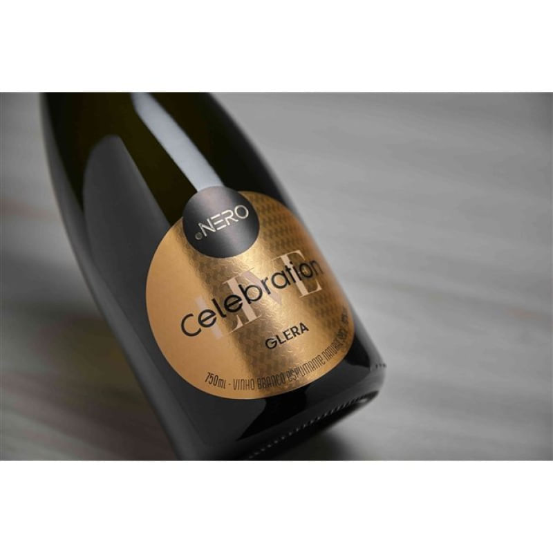 Espumante Brut Glera (Prosecco) Celebration Live Ponto Nero 750ml