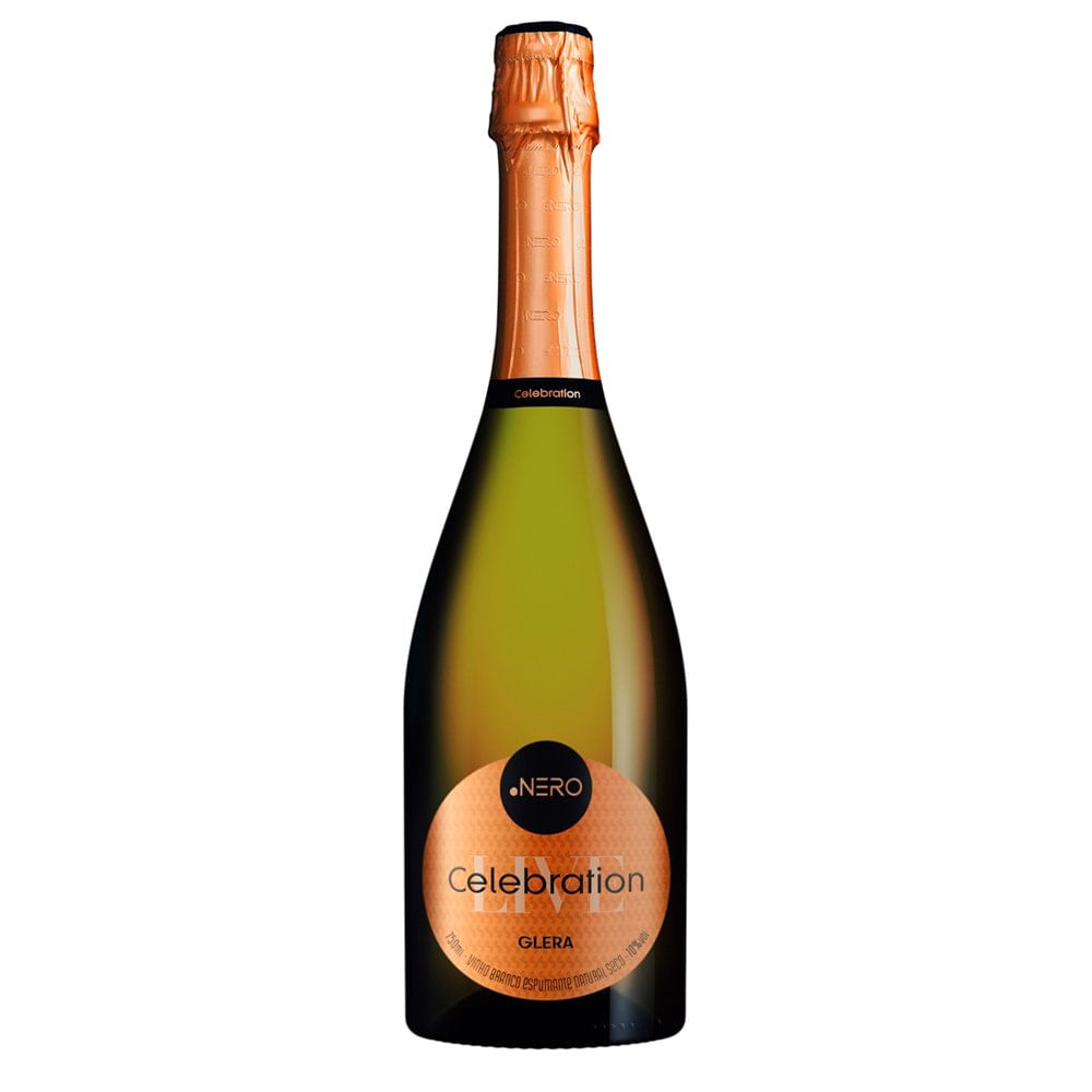 Espumante Brut Glera (Prosecco) Celebration Live Ponto Nero 750ml