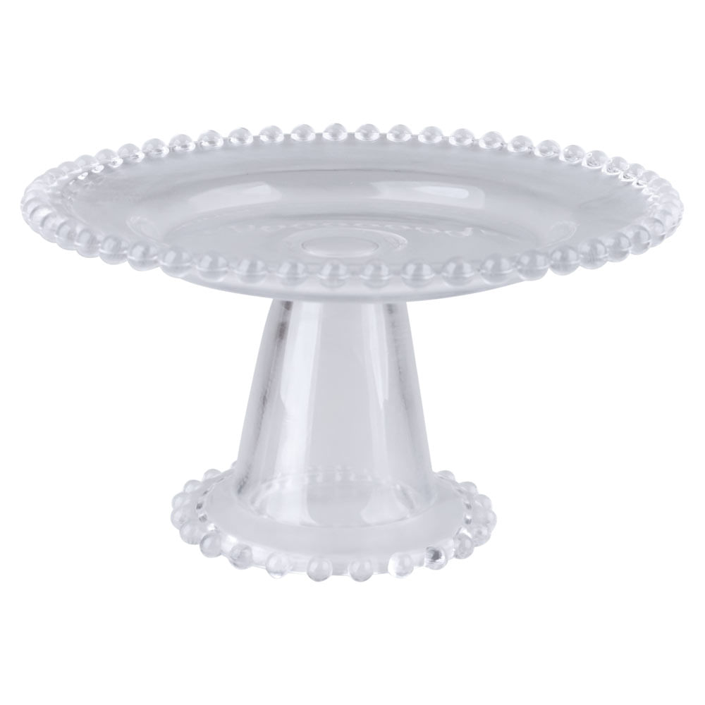Prato para Bolo de Vidro 20cm Petit CV244731 Cazza