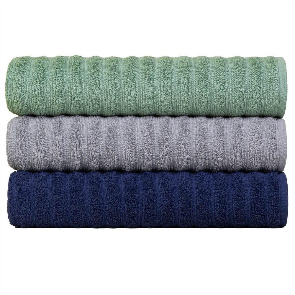 Kit Com 3 Toalhas Banhão Fio Penteado Extra Macia - Soft
