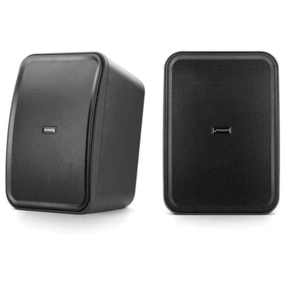 Caixa De Som Passiva Frahm Hs Outdoor 140w Com Trafo Preta - Par / 2 [f002]