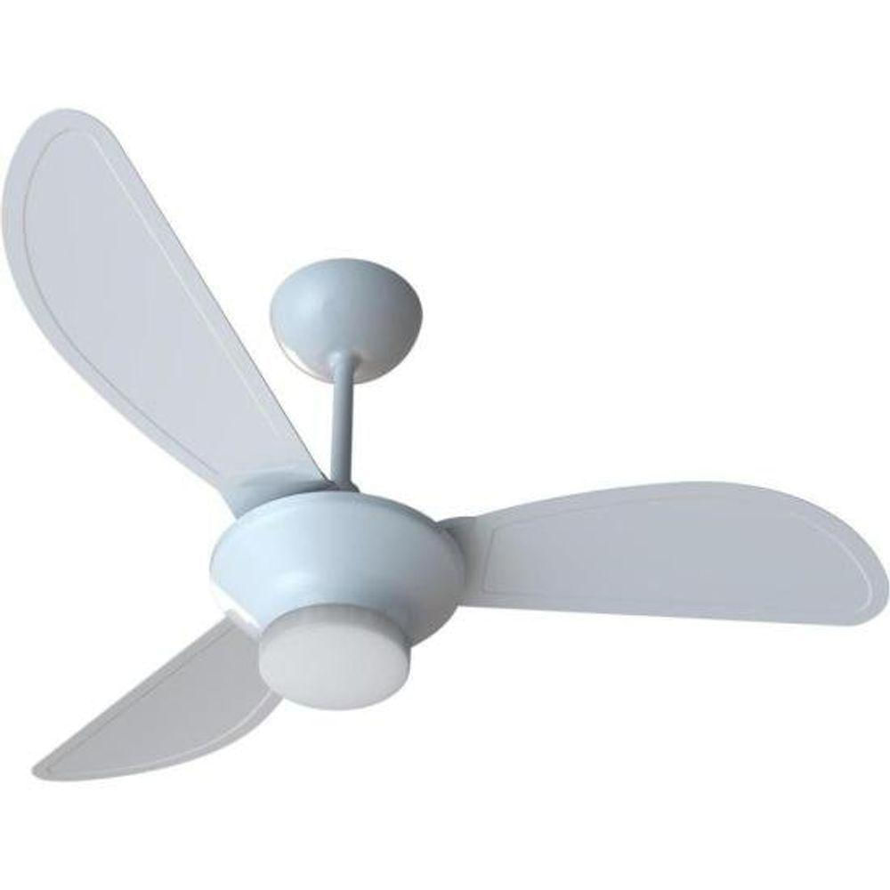 Ventilador De Teto Ventisol Mistral 3 Pás Branco Bivolt [f002]