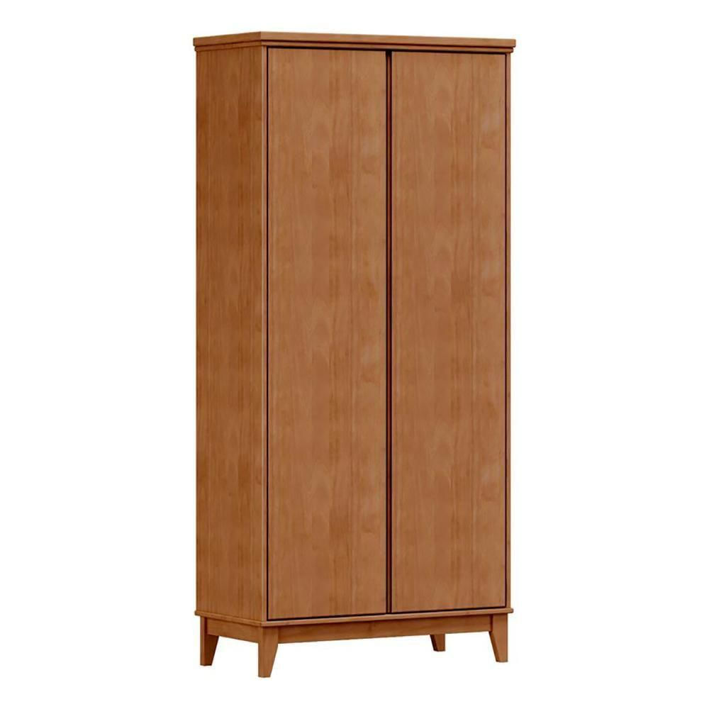Armario Organizador 2 Portas Mdf 179x83 Cm 2812 Freijo Milani Store