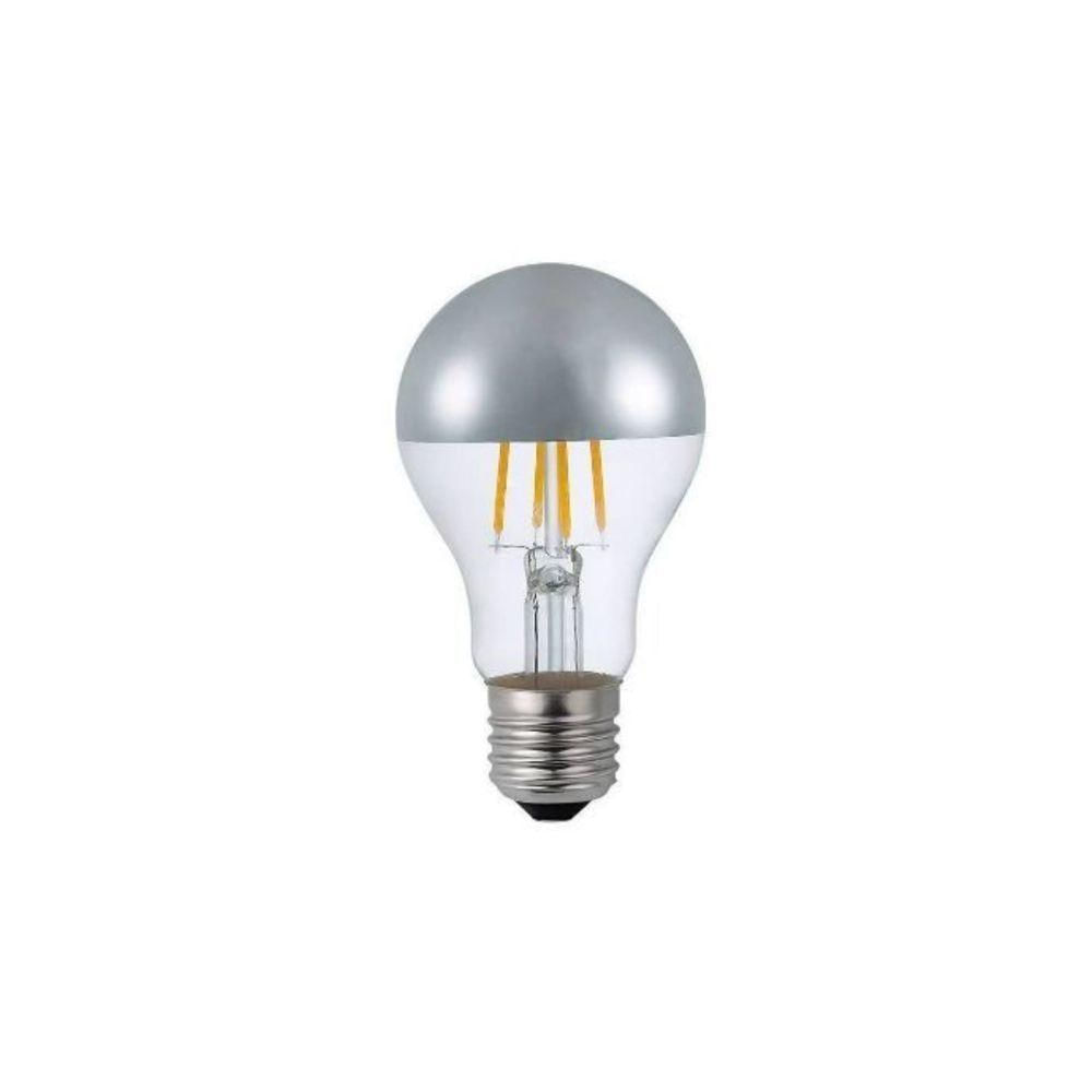 Lampada Led Filamento Defletora G95 4w 2400k 400lm Prata Mb