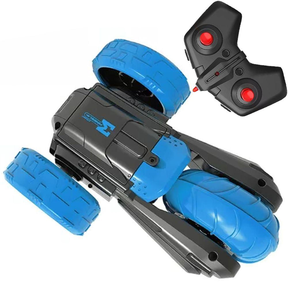 Carrinho Controle Remoto Manobra Radical 360 Luzes Som Brinquedo Super Carro Criança Divertido Aventura