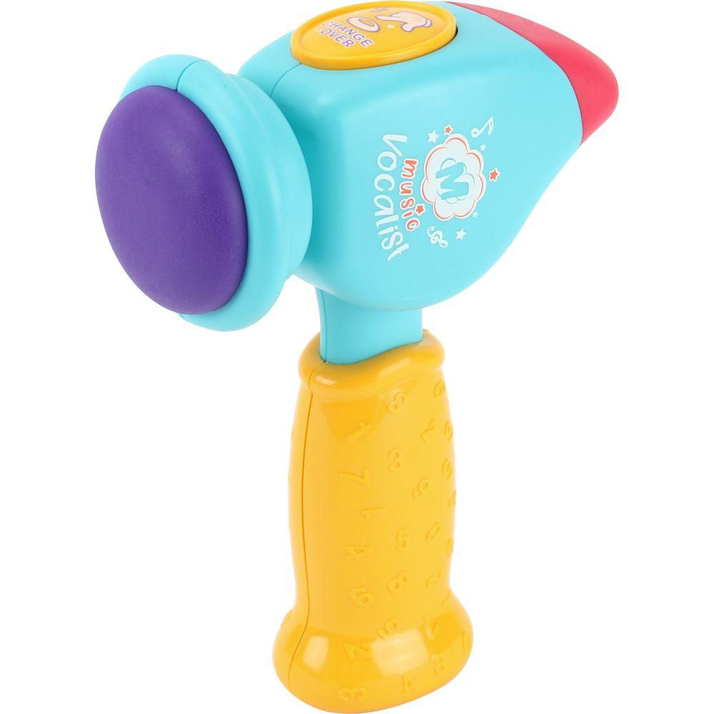 Martelinho Musical Azul - BBR Toys