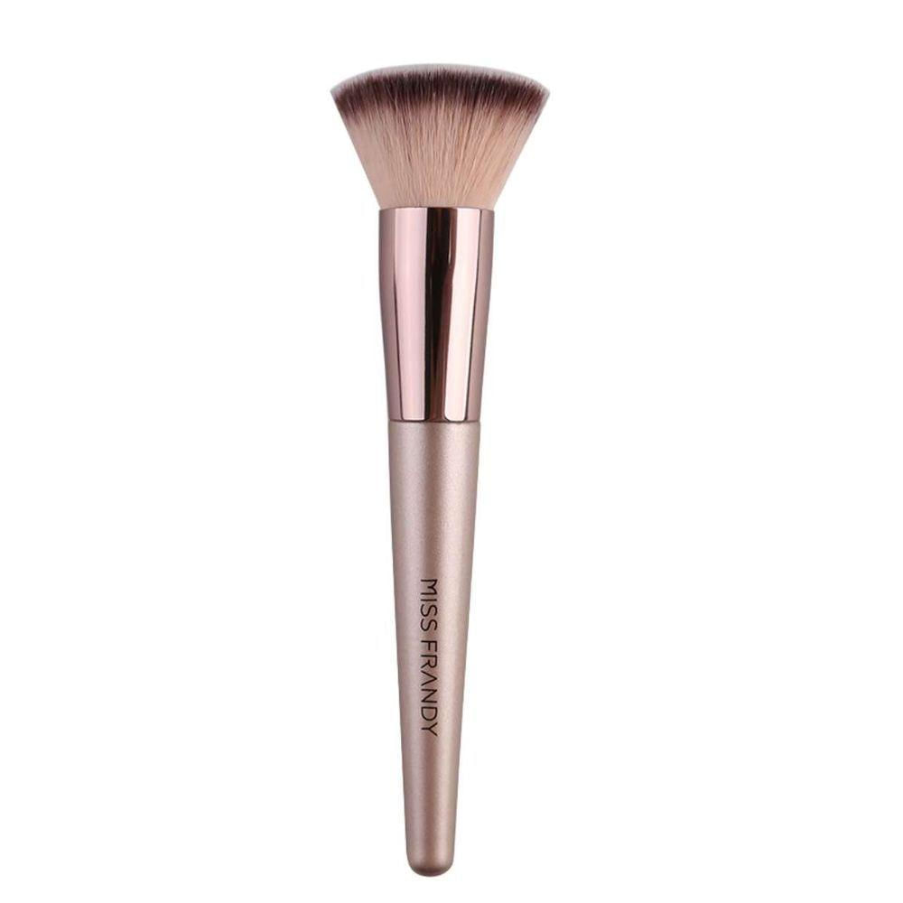 Pincel Para Base Linha Champagne Miss Frandy Pm16-60202 | Aplicação Uniforme E Acabamento Impecável