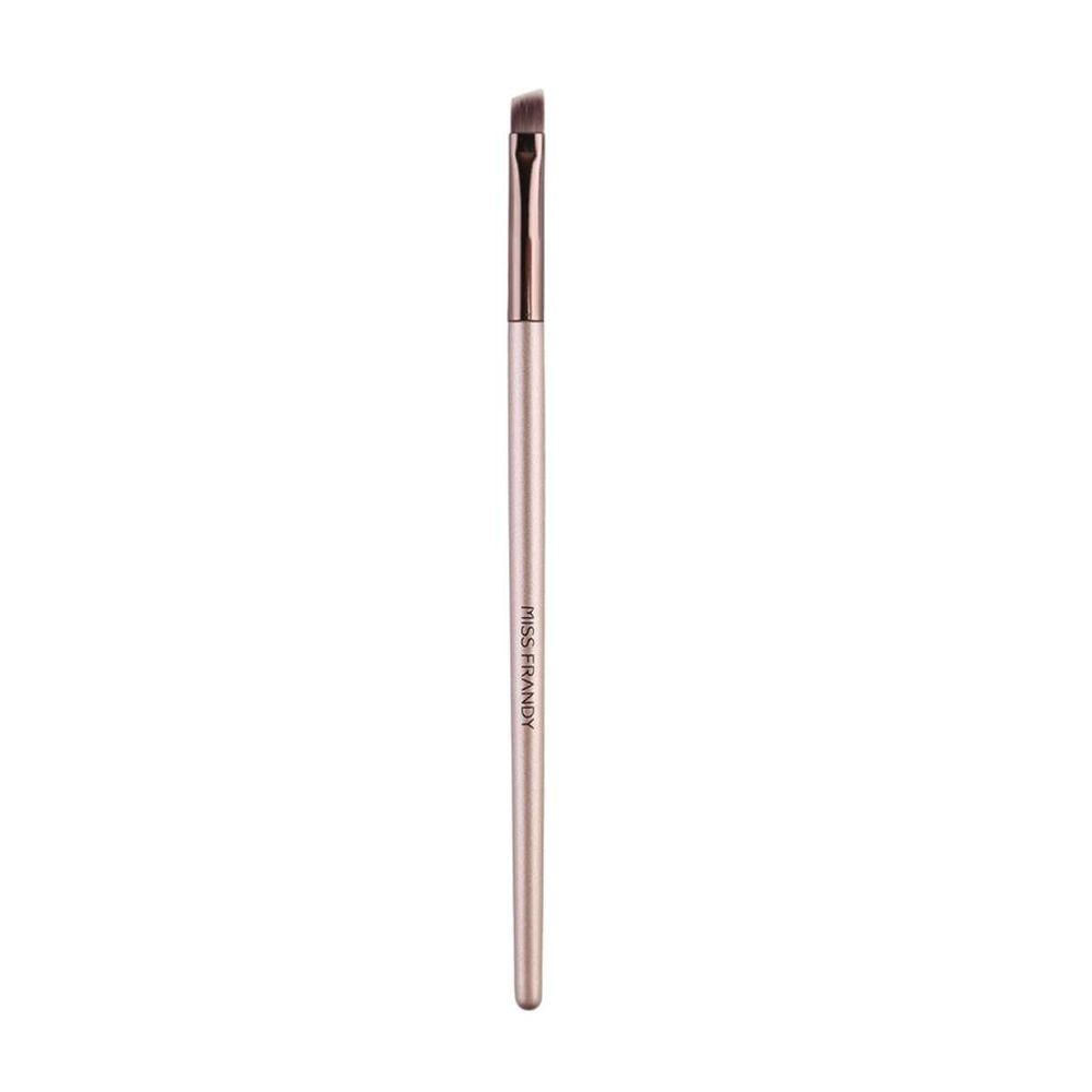 Pincel Para Delineado Chato Chanfrado Champagne 60221 | Miss Frandy | Definição Precisa E Acabamento