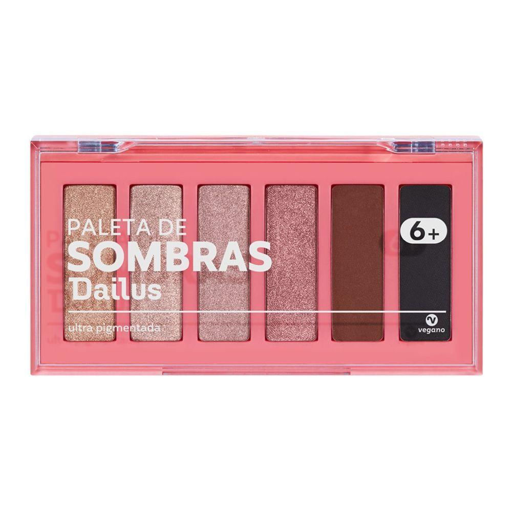 Paleta De Sombras - Ela Faz O Brilho Dela - Dailus