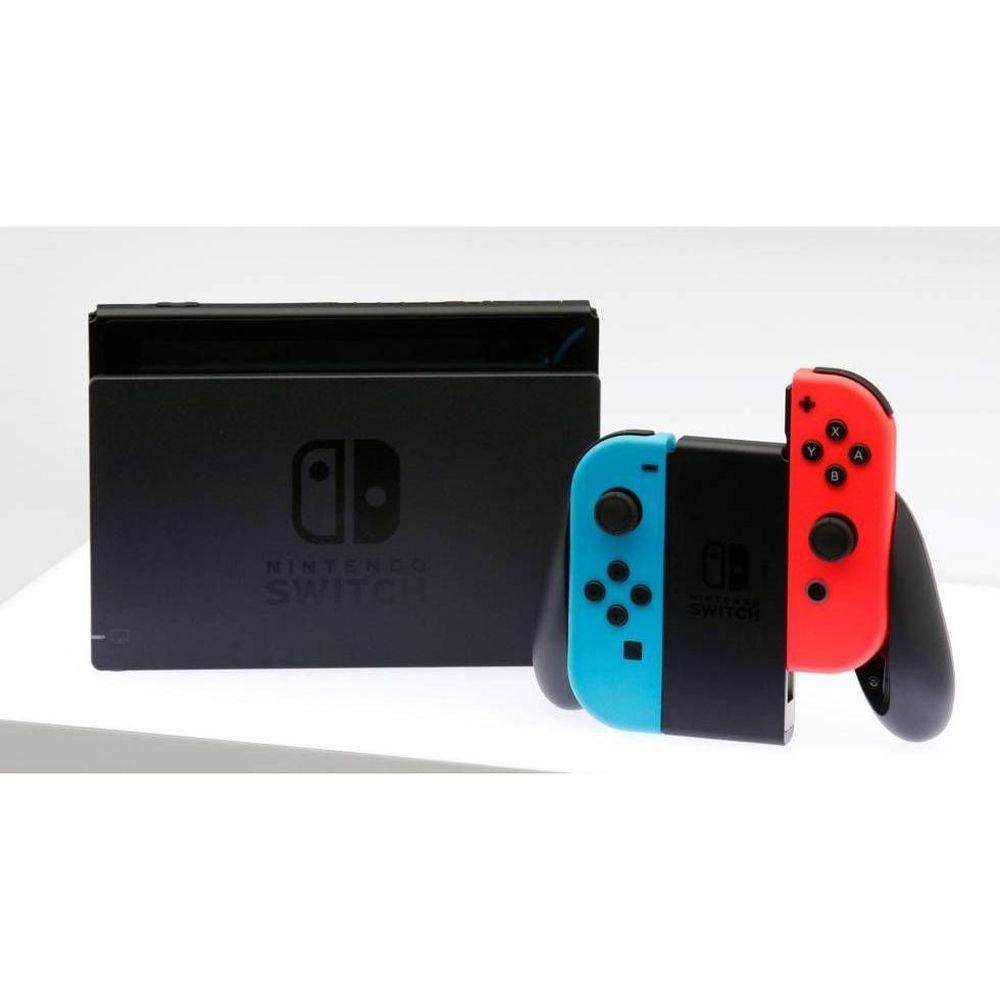 Console Nintendo Switch New Battery Model Neon Blue Neon Red