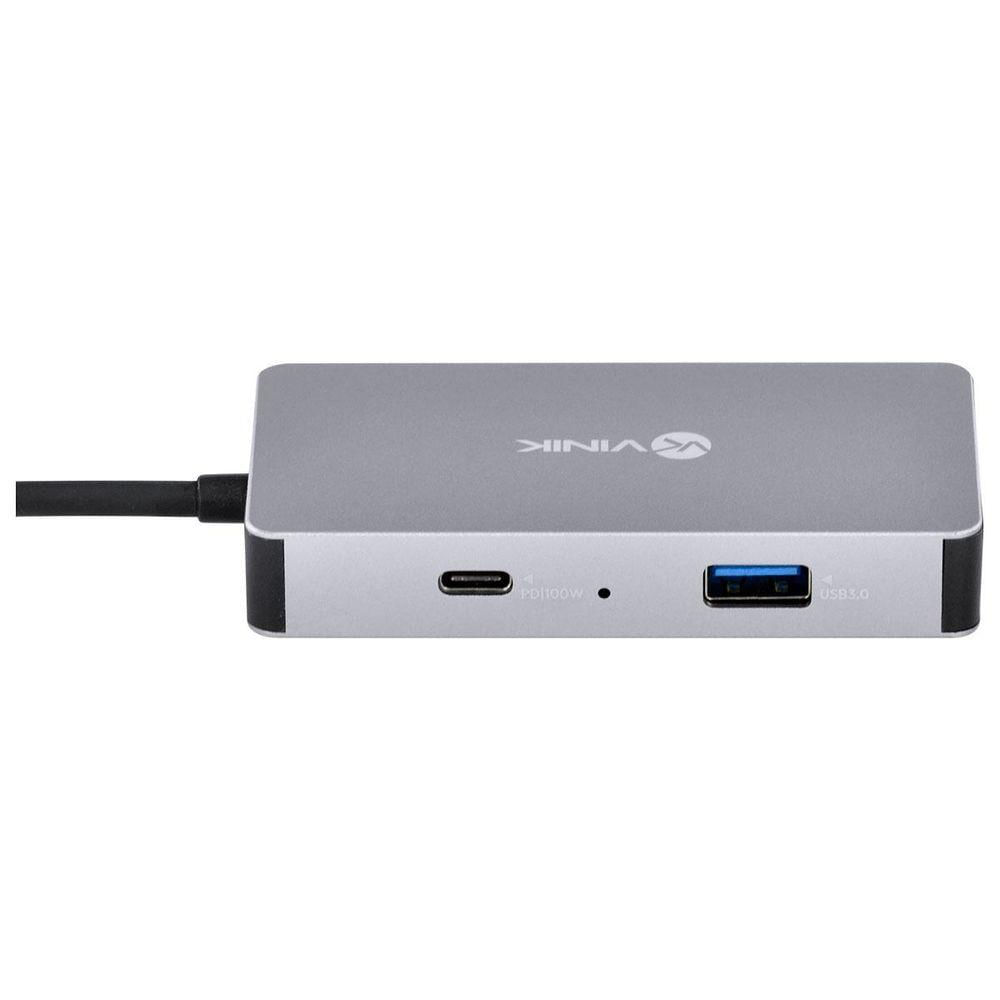 Hub Usb Tipo C / Type C 5 Em 1 Com 2 Hdmi + Vga + Usb...
