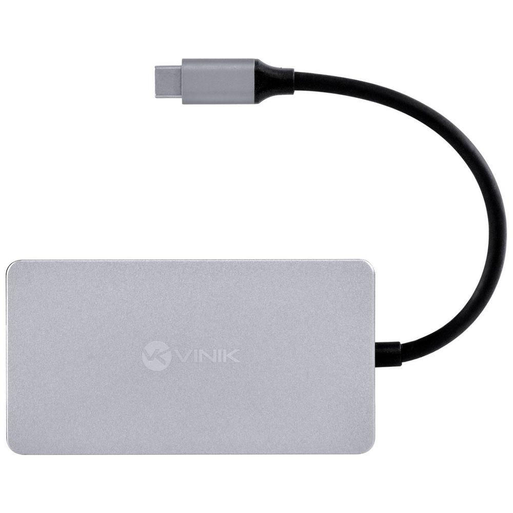 Hub Usb Tipo C / Type C 5 Em 1 Com 2 Hdmi + Vga + Usb...