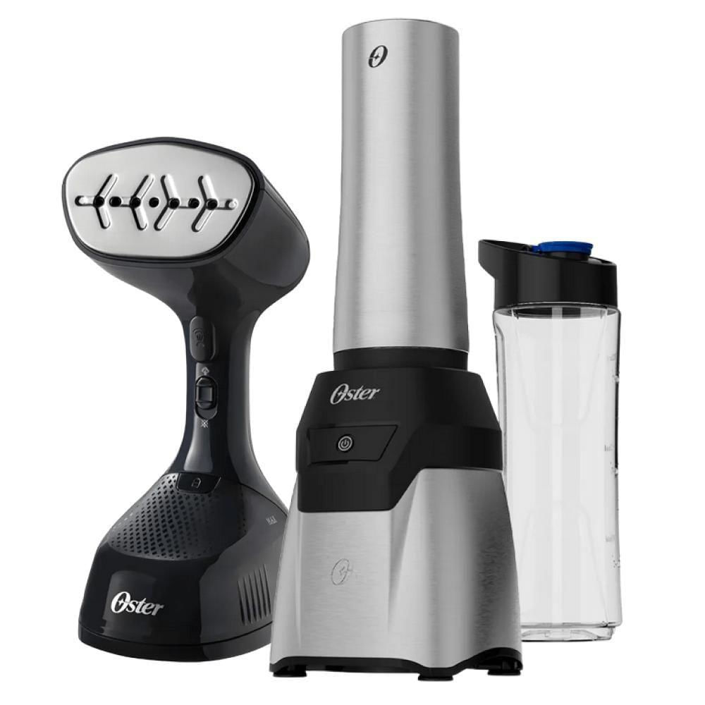 Kit Blender Power Inox e Passadeira a Vapor Oster - 220V