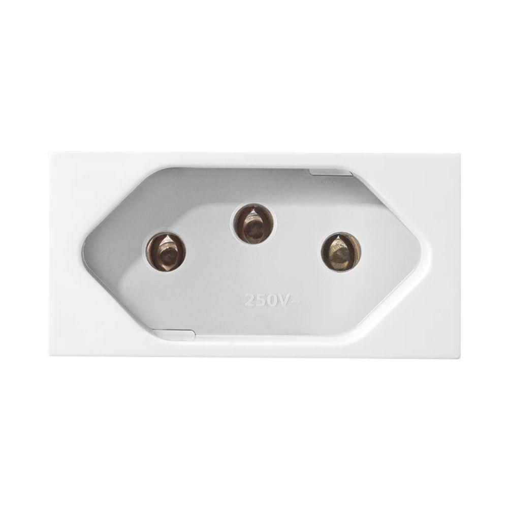 Modulo Tomada 2p+t 20a Branco Soprano Soprano