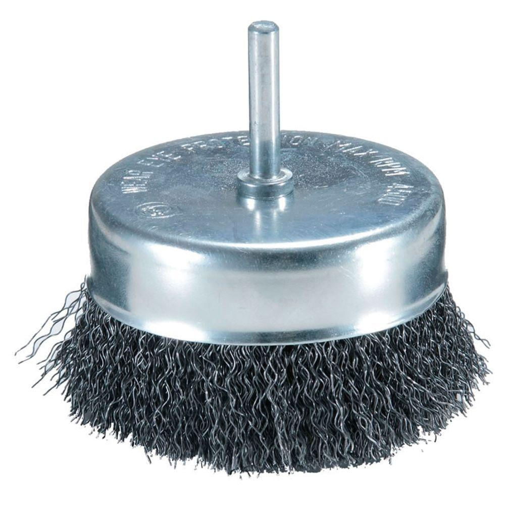 Escova De Aço Copo 50 X 6 Mm Para Furadeira Makita