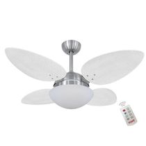 Ventilador Premium Branco 127V E Controle Remoto