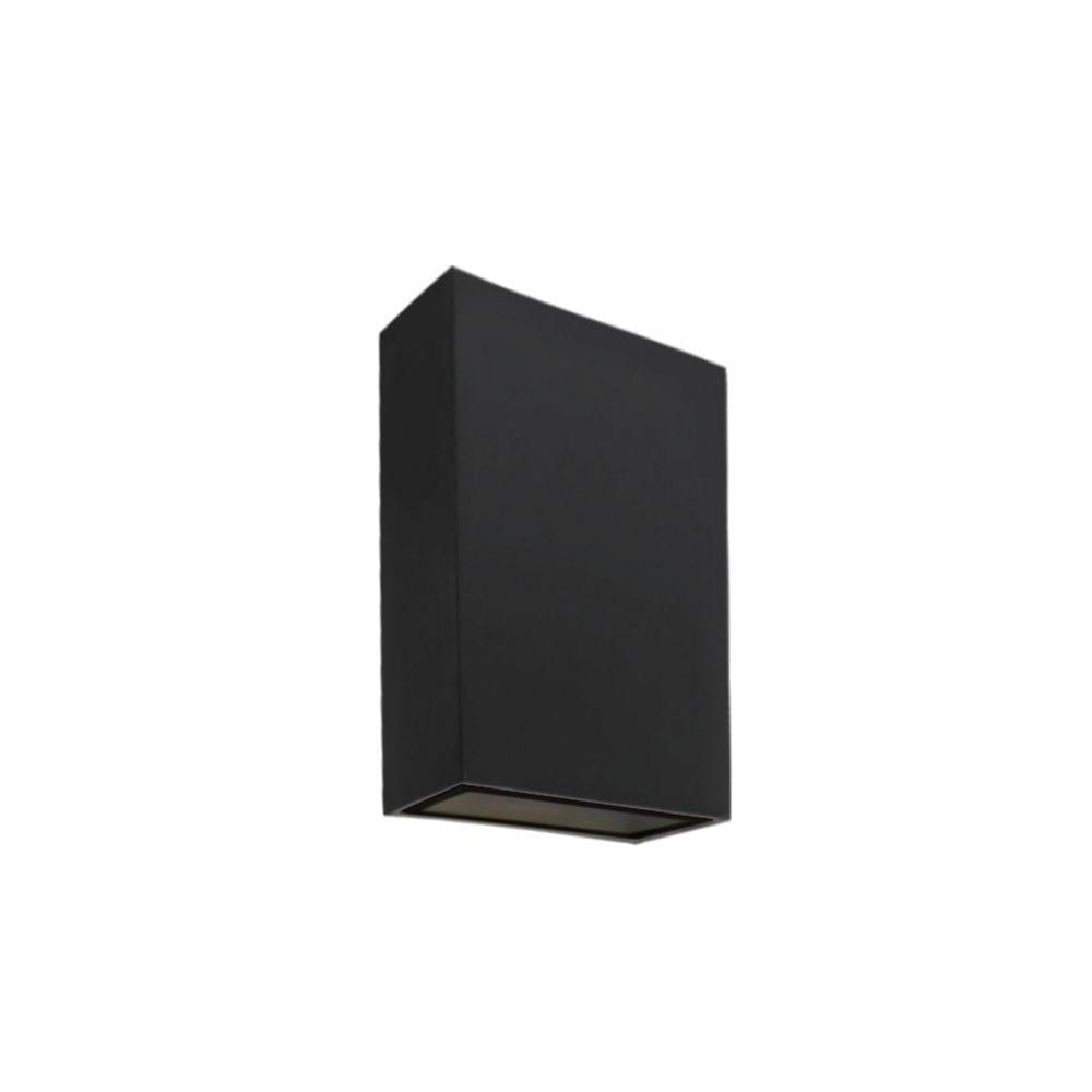 Arandela Mince 80mm Led Pc Bivolt 4w 3.000k -preto
