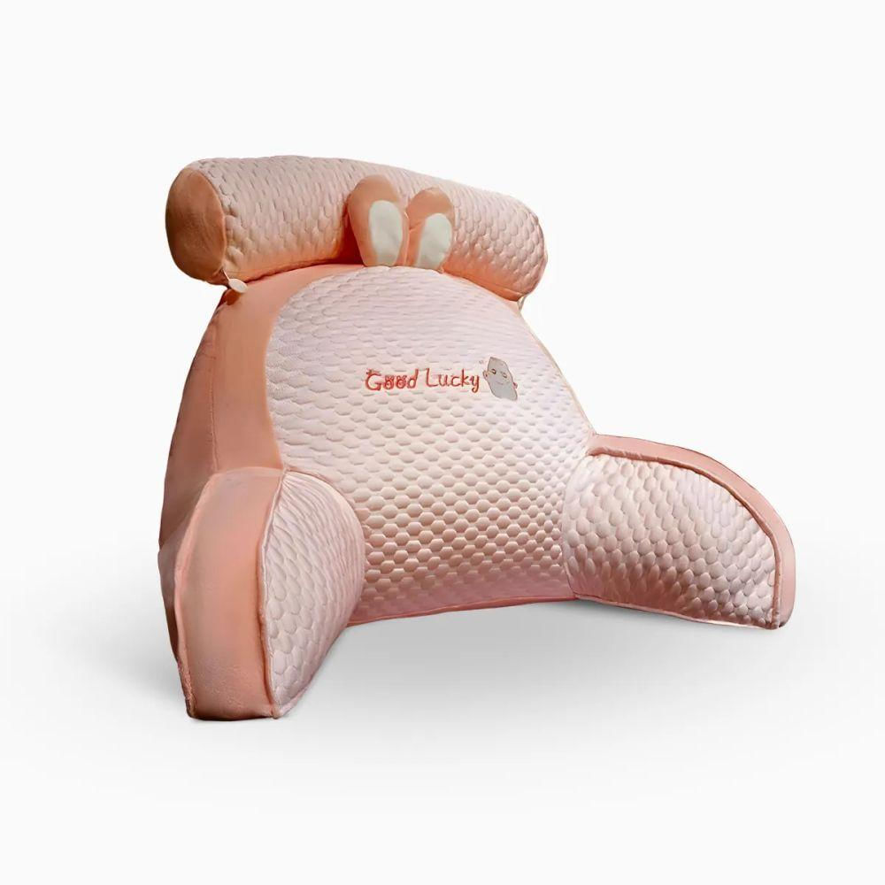Travesseiro Multiuso Rosa Almofada De Descanso Com Apoio
