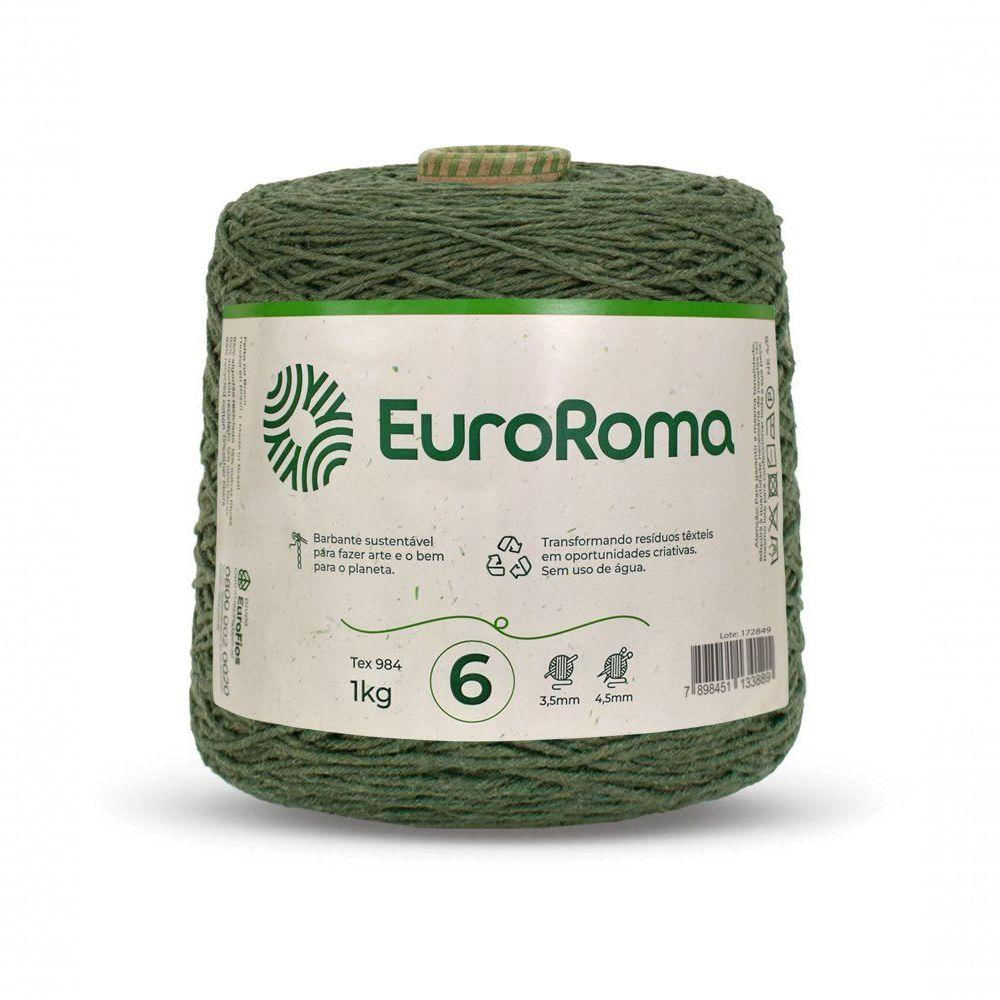 Barbante Euroroma Nº6 Colorido 1 Kg