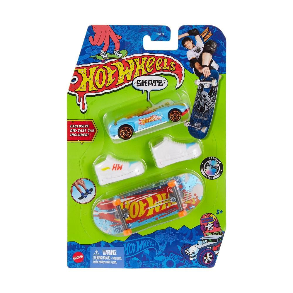 Hot Wheels Skate de Dedo Diecast Gazella - Mattel