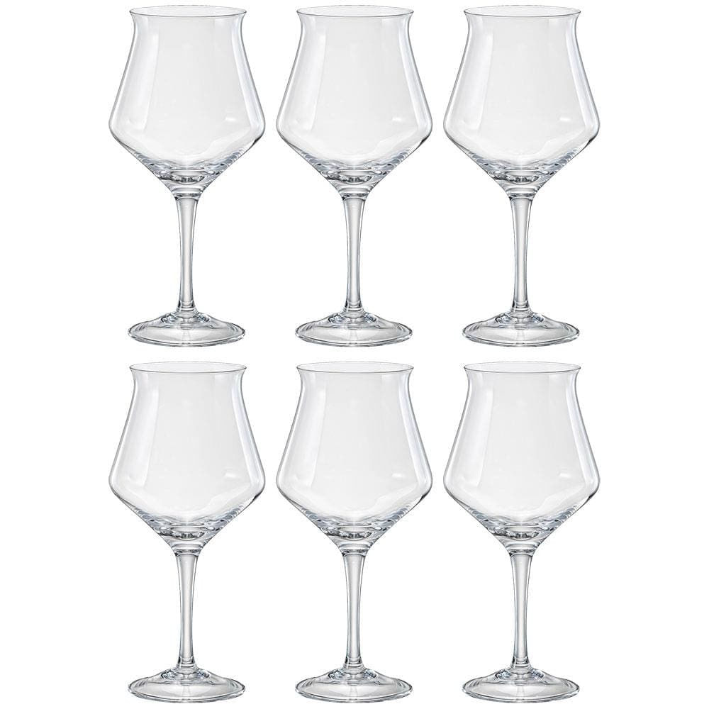 Conjunto de Taças Bohemia Bierhaus em Cristal 350ml - 4 Peças