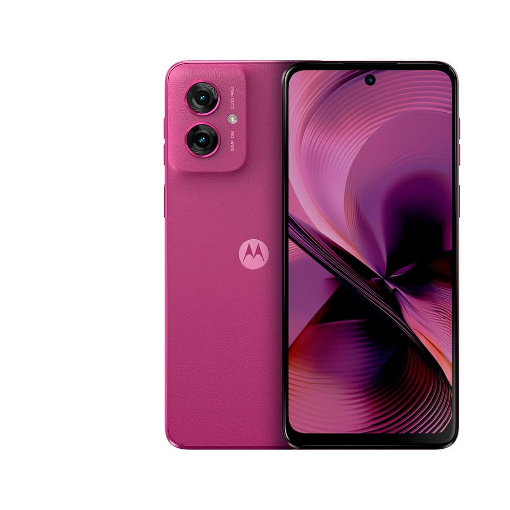 Smartphone Motorola Moto g55 5G Rosa 256GB, 16GB (8GB RAM + 8GB Ram Boost) e Câmera Traseira de até 50MP com AI NFC Tela 6.5 com Superbrilho