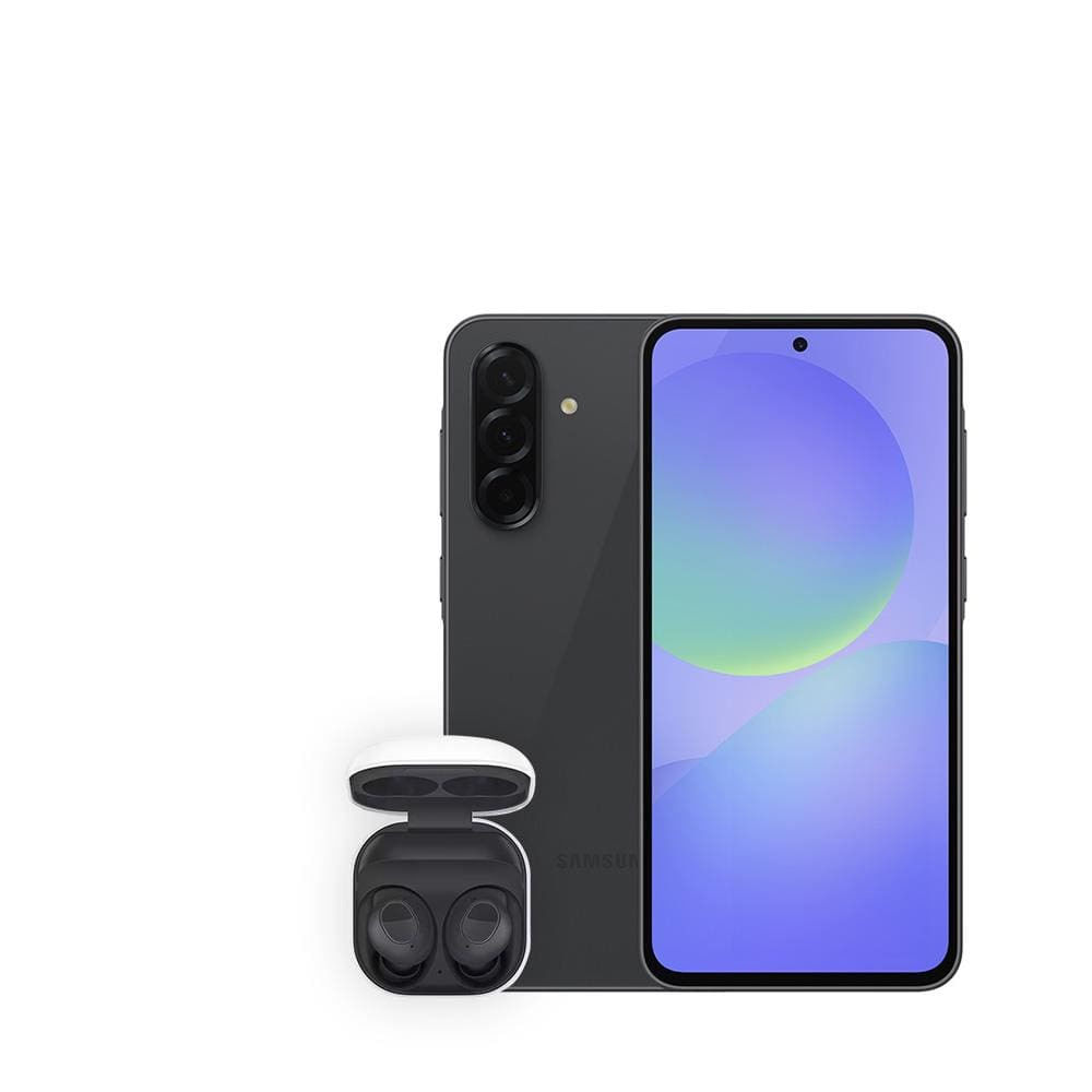 Smartphone Samsung Galaxy A36 128GB 5G 6GB RAM - Preto + Galaxy Buds FE sem Fio Grafite