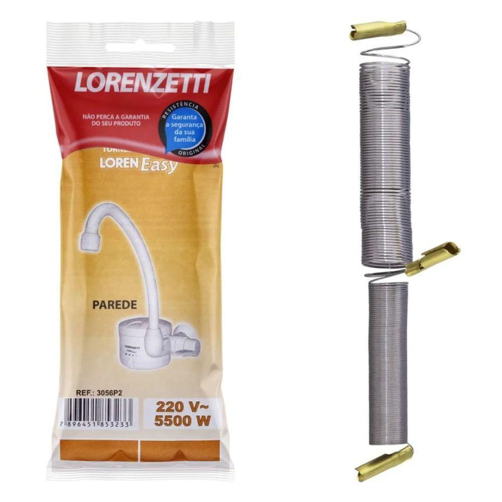 Resistência Lorenzetti 3056-p2 Torneira Loreneasy 220v~5500w