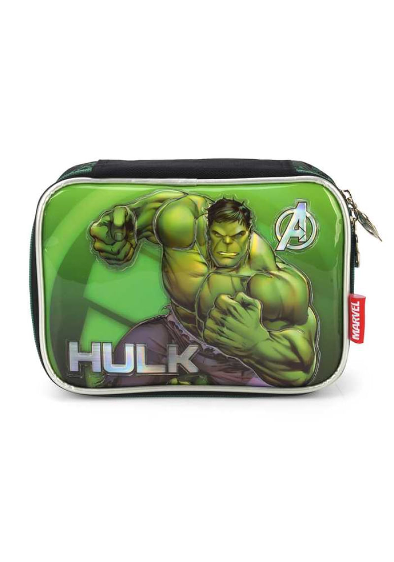 Estojo Escolar Masculino do Hulk 100 Pens by Luxcel 39594