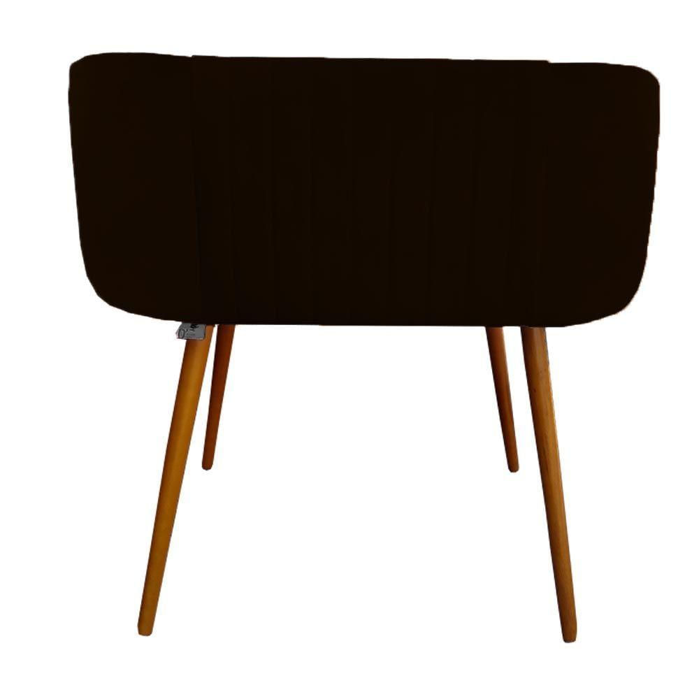 Mini Berço Moises Suede Marrom D'classe Decor