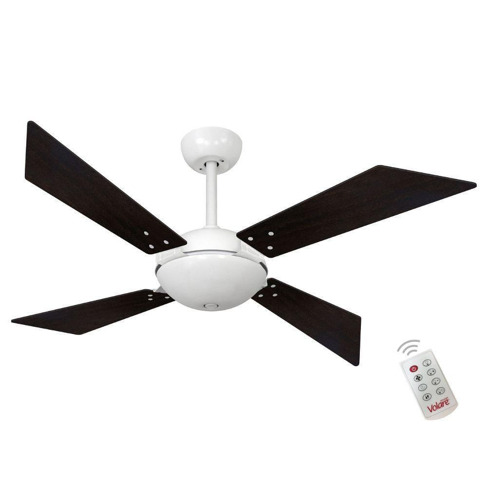 Ventilador Volare Tech Off Tabaco 127V E Controle Remoto