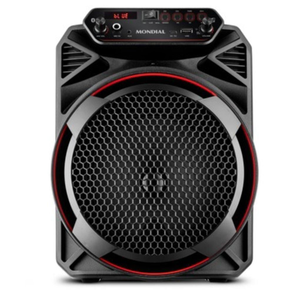 Caixa Amplificada Mondial Cm-150w Preto Bivolt