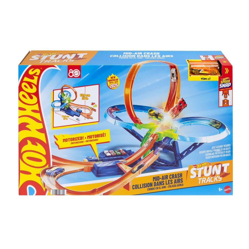 Hot Wheels Pista Action Choque Multi-Aéreo - Mattel